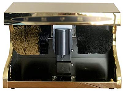 Cireuse à Chaussures électrique, cireuse à Chaussures à Induction Automatique en Acier Inoxydable pour Le dépoussiérage et polieuse à Chaussures à Induction Automatique pour Le dépoussiérage et Le