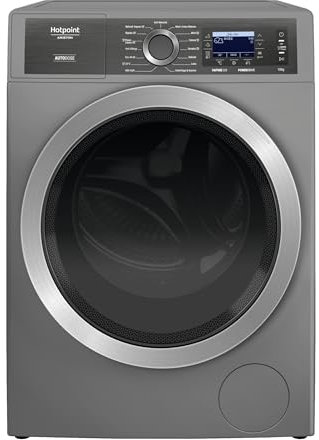 Hotpoint Ariston H8 09ADS GPOWER IT - Lavatrice 10 kg Libera Installazione, Carica Frontale, 1400 giri/min, Classe A, GentlePower, Autodose, Vapore Igienizzante, Dimensioni 59.9 x 64.3 x 84.5 cm