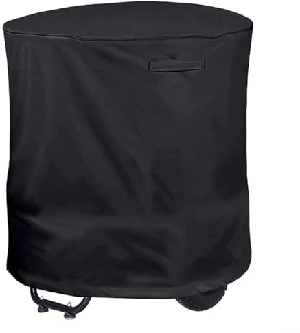 GLFLOW Housse imperméable et résistante pour broyeur de bois - Protection extérieure contre les intempéries - Pour broyeur de feuilles électrique sans lames - Équipement électrique d'extérieur (noir)