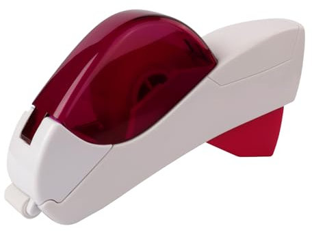 Automatischer Klebebandabroller, weiß, Klebebandschneider, Verpackungsbandschneider, Schreibtischzubehör, Klebebandschneidewerkzeug für Handarbeit