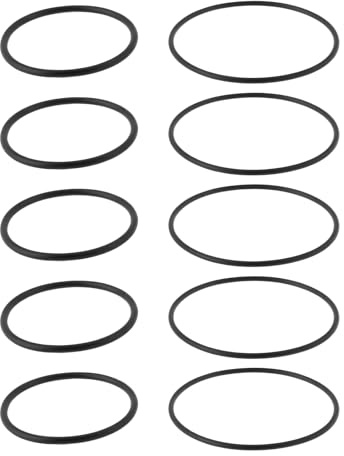Be In Your Mind 10Pcs Nitril Gummi O-Ringe 44x 1,5mm Badewanne Stecker Dichtung & 37x2mm Becken Stecker Dichtung