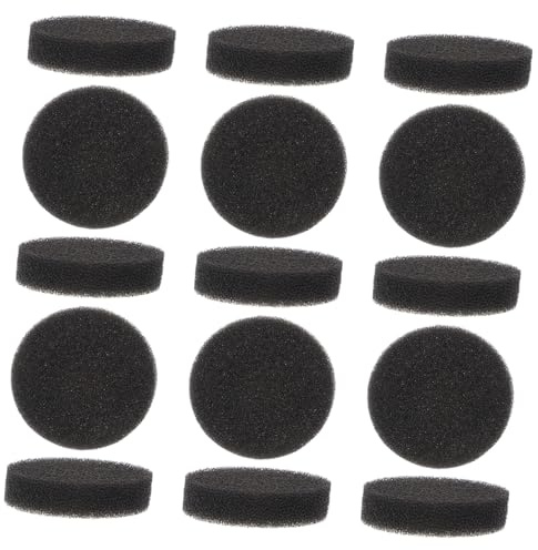VALICLUD Makeup Brush Cleaning Sponge 15pcs Set Single-layer Replacement Cotton Core Quick Dry Cosmetic Brush Cleaner Tool for Travel and Daily Beauty Use