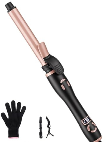 JAETON Automatic Rotating Curling Iron 25MM Beach Waves Curling Wand