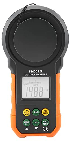 Luxmètre numérique Haute précision Almeigrity PEAKMETER PM6612/PM6612L 200 000 lux (PM6612L)
