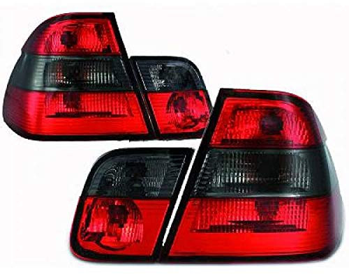 in.pro. 1214497 HD Rückleuchten BMW 3-er E46 98-01, rot - schwarz