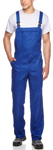QUALITEX WORKWEAR Latzhose Basic BW240 - Weiß, Damen, Large