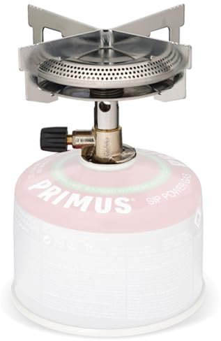 Primus Campingartikel Gaskartuschenkocher Mimer Stove - Sartén mixta, color plateado, talla única