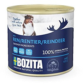Bozita Dog Dose Pate Rentier 625g - Sie erhalten 12 Packung/en; Packungsinhalt 0,625 kg