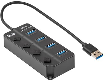 Akyga AK-AD-33 - Hub USB 3.0 (4 Puertos)