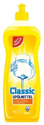 Gut und Günstig Spülmittel 1l 1000ml Classic mit frischem Zitronenduft Geschirrspülmittel