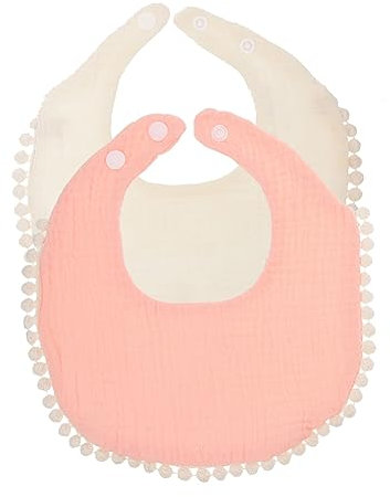 SAFIGLE Baumwolle Baby Lätzchen Speichel Handtücher Für Neugeborene Kleinkind Von 2 Lätzchen