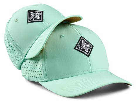 Soulbuddy Snapback Cap Sports Cap – 2er-Set Familien Outfit Set – Cap Herren Cap Damen Cap Kinder – Atmungsaktiv – Schnelltrocknend – One Size und 1 Kinder Cap Größe M oder L