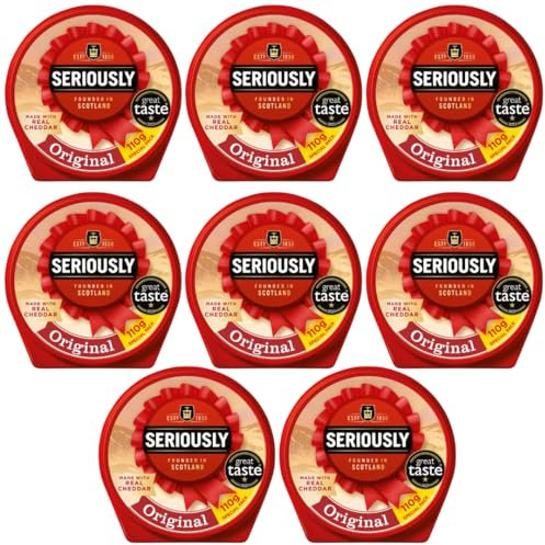 Seriously-Good Cheddar Cheese Spread - Great Taste Award (8x110g)