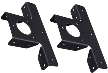 Garneck 2pezzi Staffa Supporto Angolare in Per Da Patio Staffa Ricambio Per Tettoia d Supporto Angolare Per