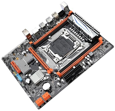 KAHDGSS Carte Mère PC pour LGA2011 CPU Bureau Gigabit NVME PCIE Carte Graphique pour PC De Jeu Gigabit Ethernet
