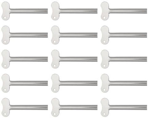DECORNIJIA 15 Pièces Presse-tubes Acier Inoxydable Multifonction Outil Pratique pour Dentifrice Crèmes Peinture Contrôle Précis et Rangement Propre