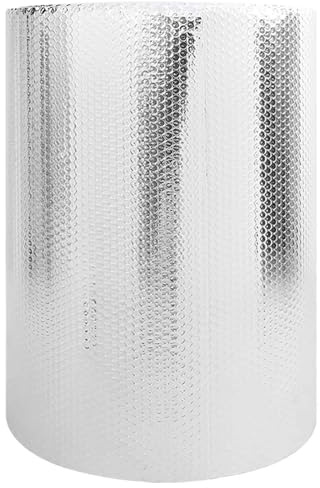 Isolant Thermique, Rouleau Isolant pour Radiateur Réflecteur Protection Thermique pour Radiateur Argenté 15x0.6 m