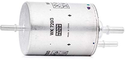 MANN-FILTER, WK 720/3 Kraftstofffilter | Für PKW, Schutz des Kraftstoffsystems, Injektorschutz, Zuverlässige Kraftstoffversorgung, Echte OE-Technologie