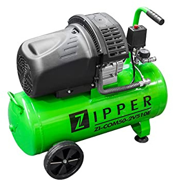 Compresor | Zipper| Modelo Zi-Com50-2V510E | 50L| Manometro| Ip20| 230V|