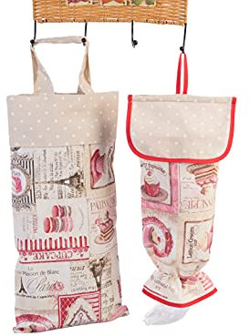 Bolsa de pan y guardabolsas pasteles