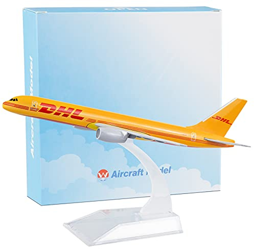Busyflies flygplan modell formgjuten plan 16 cm DHL Boeing 757 modell 1:400 legering modell flygplan för samling