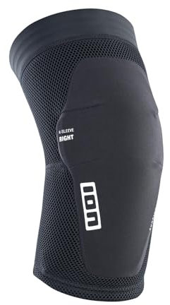 Ion K-Sleeve 2022 - Ginocchiere da bicicletta, taglia M, colore: Nero