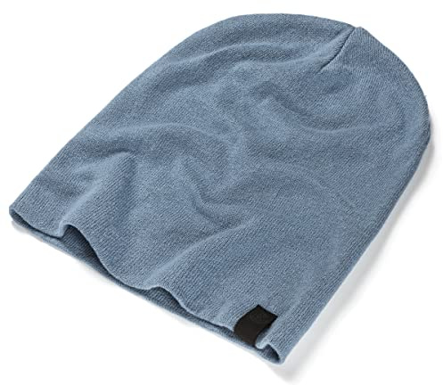 Revony Chemo Beanie Cap - Soft and Skin Friendly - 100% Cotton Blue Denim