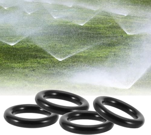Gavigain 50 PCS Hose Washers Kit, Rubber Tap Seal Gaskets Outdoor Garden Hose Pvc Washer Gasket Black O-Rings Washer Gasket Combo Pack, Sealing Rings for Garden Hose Fittings
