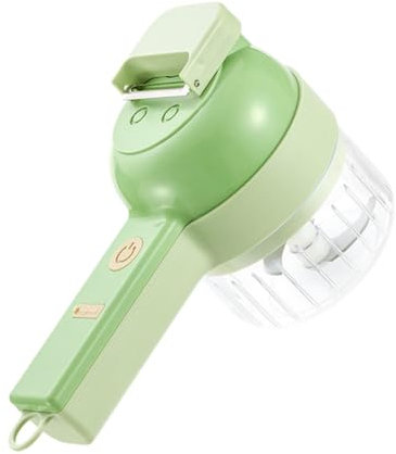 ABOOFAN 1ensemble Mini Hachoir Électrique Multi- Pour Ail Légumes Et Viande Robot De Cuisine Portable Avec Accessoires Intégrés Pour Maison Restaurants
