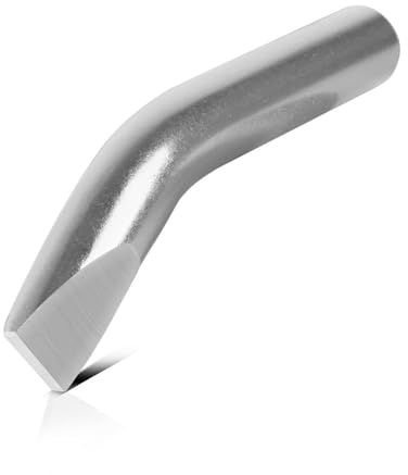 STAHLWERK Lötspitze | Lötkolbenspitze mit 115 mm Länge und 18 mm Durchmesser, gebogene Ersatz-Lötspitze für Lötkolben | Lötgeräte | Lötstationen | Lötpistolen