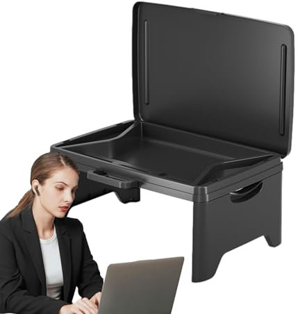 Laptop-Schreibtisch Fürs Bett, Bett-Laptop-Tisch, Klappbarer Schoßtisch Für Laptop, Auto-Schoßtisch, Tragbare Autotabletts Zum Essen, Couch-Tabletttisch Mit Snack-Aufbewahrung Für Wohnheim