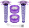 Lot de 2 pré-filtres et post-filtres V8 Star améliorés pour aspirateur à main Dyson V8 Origin Animal SV10 SV25 Dyson Car+Boat # 965661-05 et 967478-05