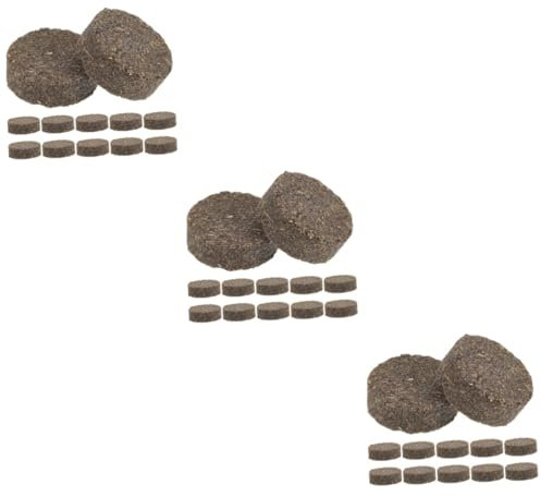 Sosoport 60pcs Dried Wood Blocks Natural Firelighters for Bbq Camping Outdoor Use Quick Lighting Safe for Fires Stoves Grills