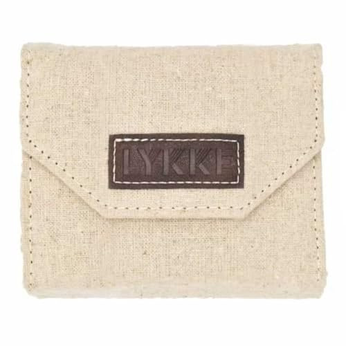 LYKKE Starter-Set, austauschbare Rundstricknadeln, 8,9 cm Spitzen, Naturbeige, Jute Leinwand
