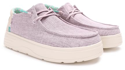 PITAS | Poppy | Mocasines de Mujer | Náuticos Casual | Zapatillas de Tela | Zapatos sin Cordones | Deportivas Casuales | Calzado de Walkinpitas