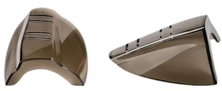 MagiDeal 1 paire de lunettes TPU Protect, Couvertures latérales des lunettes pour le travail, extérieur intérieur, Noir Clair