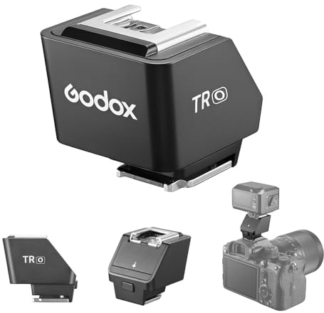 Godox TR-O TTL Hot Shoe Riser für iT20-O, iT22-O, iT30Pro-O kompatibel mit Olympus – 30 mm Höhenverstellung mit 90° Neigung – Unterstützt Godox Blitzgeräte unter 300g