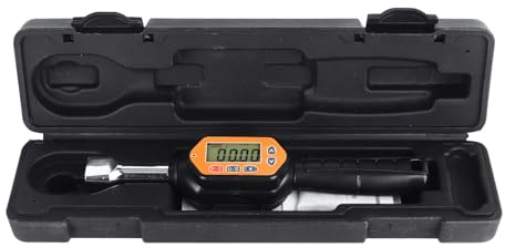 Chiave dinamometrica Gearwell, chiave dinamometrica elettronica, chiave dinamometrica digitale, massimo 100 Nm, attacco 1/2 pollici, con cicalino e indicatore LED