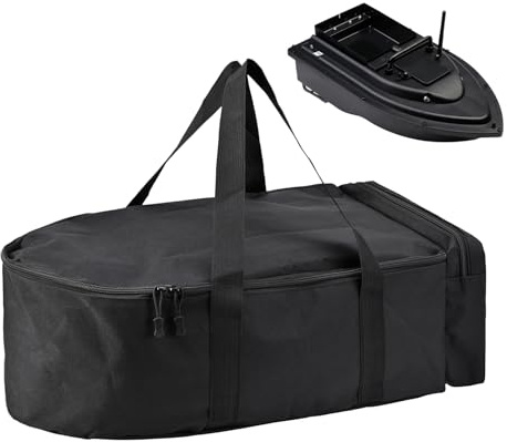 Fiskeväska - 60x30x20cm Heavy Duty Storage Bait Boat Tackle Bag | Bärbar, slitstark arrangör, med flera fickor, bekvämt med utomhusfiske, vandring, jaktutrustning