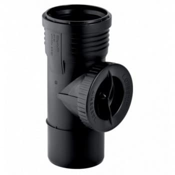 Geberit Silent-PP Reinigungsoeffnung 90 Grad DN50 mit Muffe 390227141