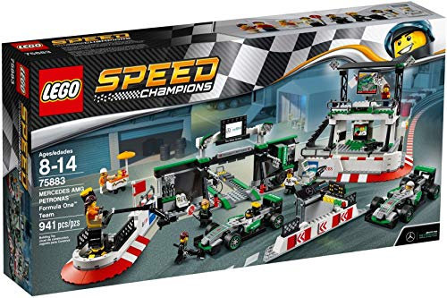 LEGO Speed Champions 75883 Mercedes Amg Petronas Formula One Team Building Set