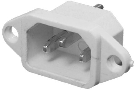 Aexit Remplacement de la prise de la cuisinière électrique 10A 250V UK - Blanc ZK502161I429458G