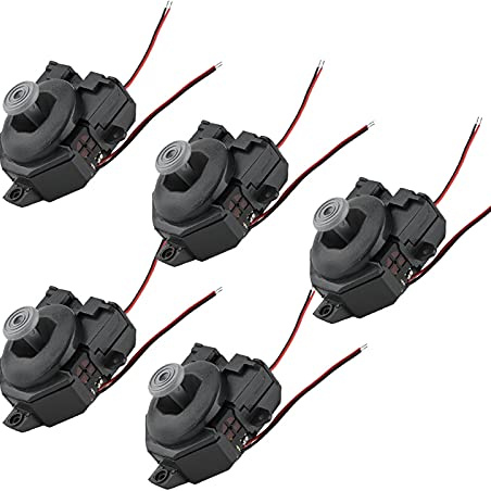 HUSHUI 5 Pièces/ensemble de Manettes, Remplacement de Bâton Analogique de Joystick 3D, Compatible avec le Contrôleur N64