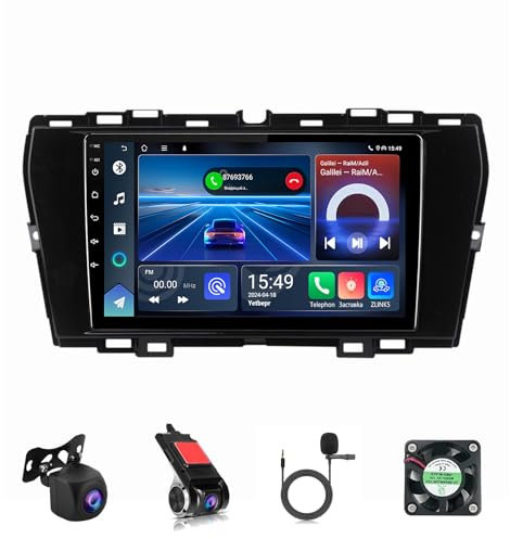 Android 12 9 Pollici Touchscreen Stereo Auto Bluetooth Auto Radio Stereo Per SsangYong Tivoli 2019-2021 Con Bluetooth FM Radio Comando Del Volante WiFi Bluetooth AHD Retrocamera(T400 8+128G)