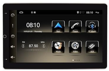JINFOLI 2Din Autoradio Android GPS Lettore video multimediale universale, for Lada, for Toyota, for NISSAN, for POLO, for Golf, for Ford, for Kia, for Hyundai, Impianto audio stereo per auto