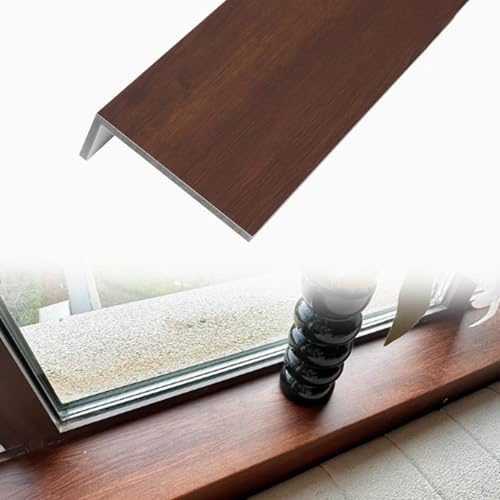 Alfeizar Ventana Protectores Decorativos para Repisas de Ventanas de Balcones, Tablillas para Alféizar de Ventanas con Acabado Moderno, Cubierta para Alféizar de Ventanas con Textura de Madera(180x12c