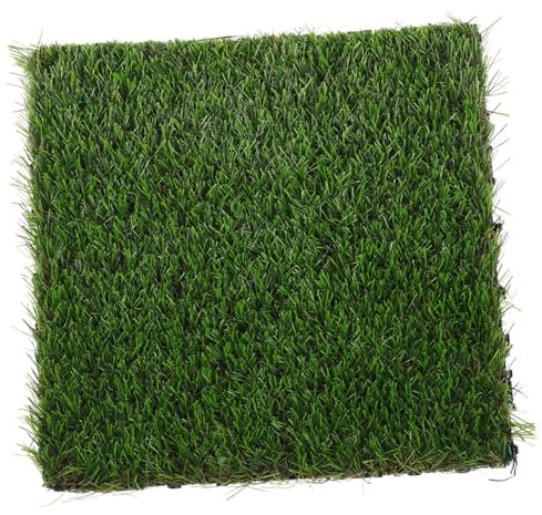 NULYLU Verbund Kunstrasen Bodenfliesen Balkon Garten Terrasse Outdoor Kunststoff Grün Bruchfest Verdickt Ineinandergreifend Wetterbeständig Dekoration Für Außenbereiche