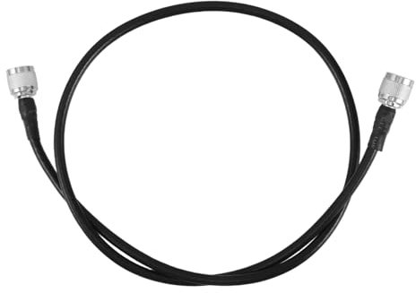 DIYEAH Amplificatore Di Segnale Per Cellulare Cavo Alimentazione Metallico Feeder Line Da Metri Per Potenziamento Installazione Facile e Compatibilità Ampia Per Smartphone e Operatori Di