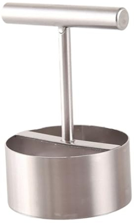 BIUDECO Évideur de Fruits en Acier Inoxydable, 1 Pièce, Argenté, Cuisine | Retire les Cœurs Rapidement, Facile à Utiliser Nettoyer, pour Cuisson et Pâtisserie à Maison