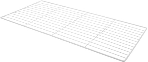 LABRIMP Séparateur Grille Métallique Blanche 45×22 Cm pour Congélateur Coffre, Organiseur D’étagère Recyclable, Séparateurs pour Congélateur Inférieur, Optimisant Rangement et Visibilité